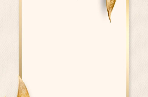 Golden Olive Leaves in a Luxe Beige Frame