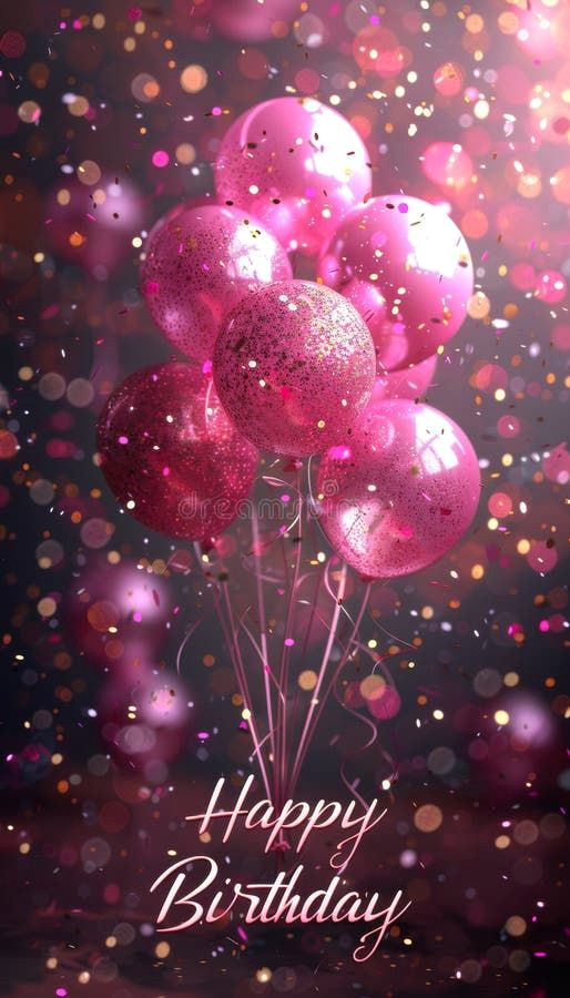 Brighten Up Their Special Day with Pink Blown Away Birthday Wishes