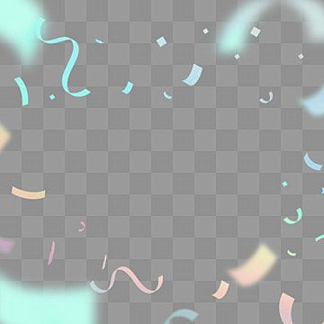 Free Confetti PNG Images for Birthday Decorations