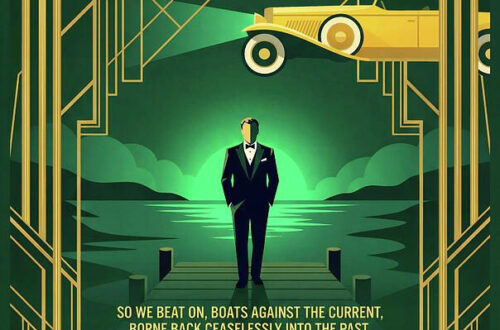 Timeless Gatsby: Retro Movie Poster Inspo