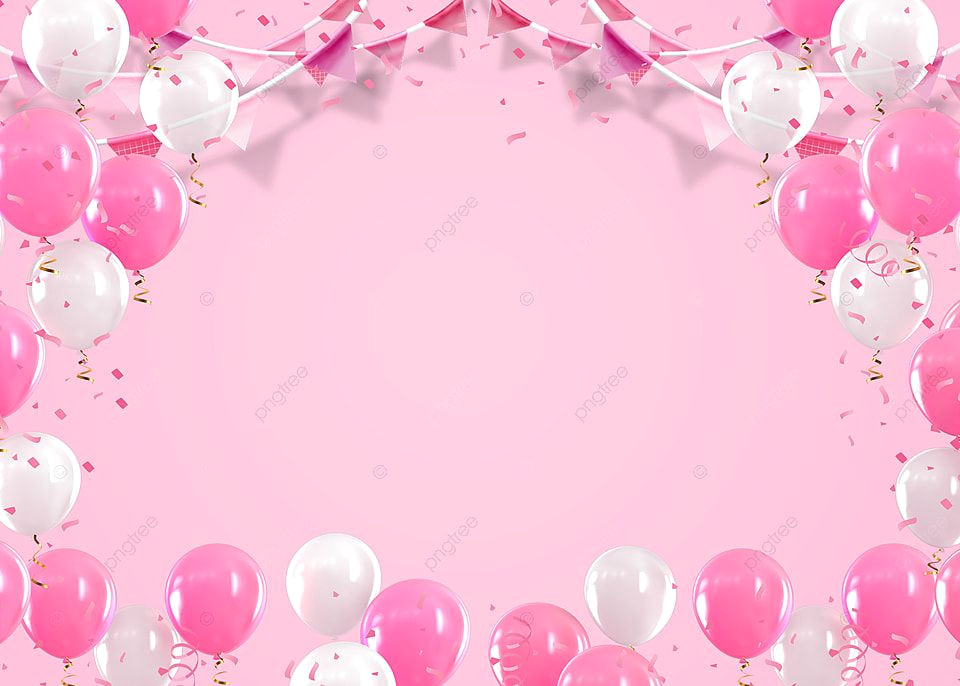 Pink Party Decorations: Download Free Now