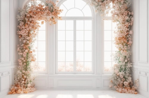 Whimsical Floral Backdrops for Magical Moments
