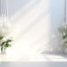 Elegant White Floral Studio Weddings