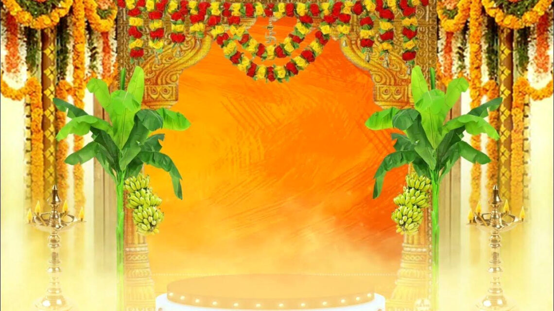 Breathtaking Indian Wedding Backdrops in 4K