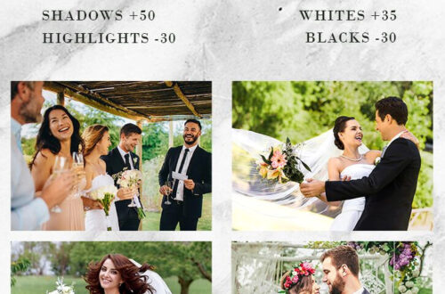 Free Dream Wedding Presets in Lightroom