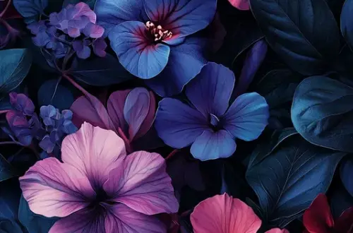 Add Glam to Your Lock Screen with Pink, Black & Blue iPhone Aesthetics