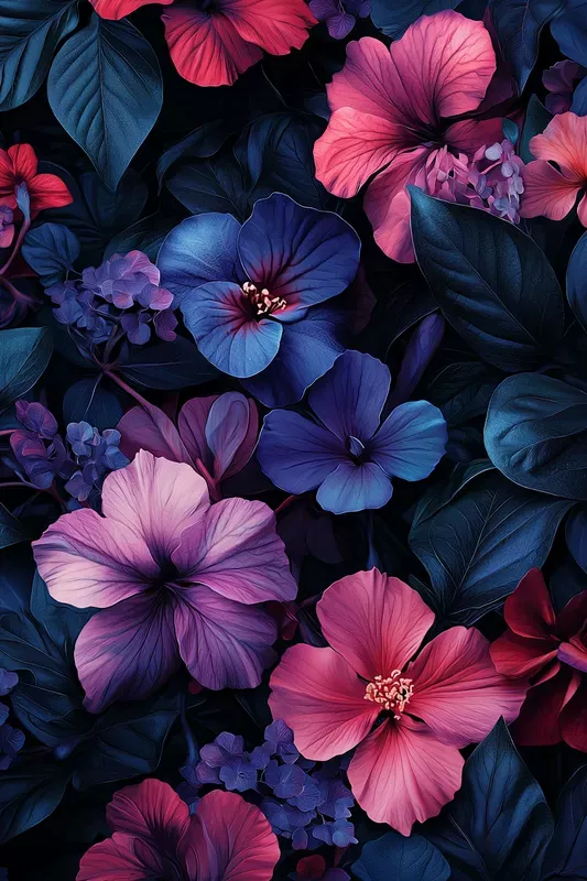 Add Glam to Your Lock Screen with Pink, Black & Blue iPhone Aesthetics