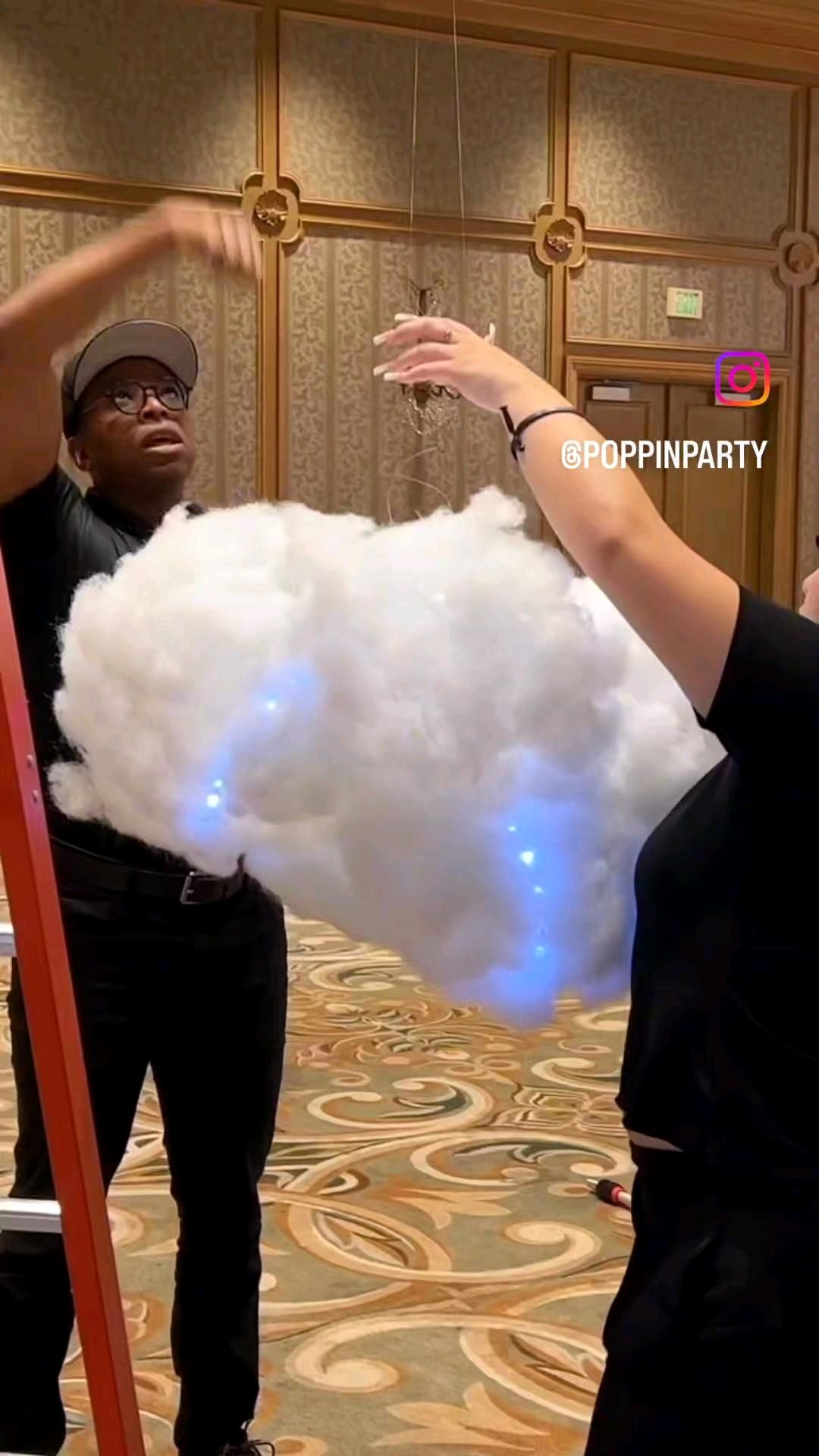 Create Your Own Dreamy Balloon Cloud Backdrop