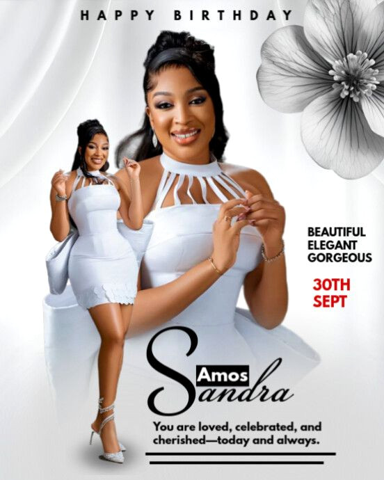 Customizable Birthday Flyer Templates