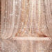 Sparkling Gold Glitter Wedding Backdrop — 10x16ft