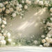 Ethereal White Rose Arch Captivates with Luxe Florals and Greenery